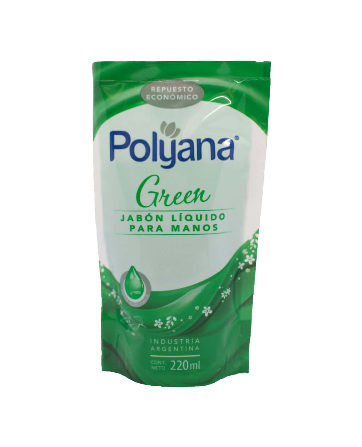 Jabon Liquido Polyana Para Manos Green 220 Ml